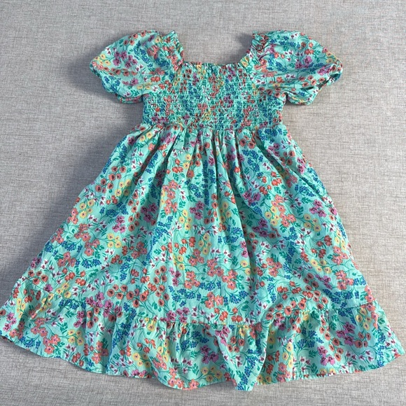 Crewcuts Other - Crewcuts Girls Floral Dress Cottagecore smocked size 5‎